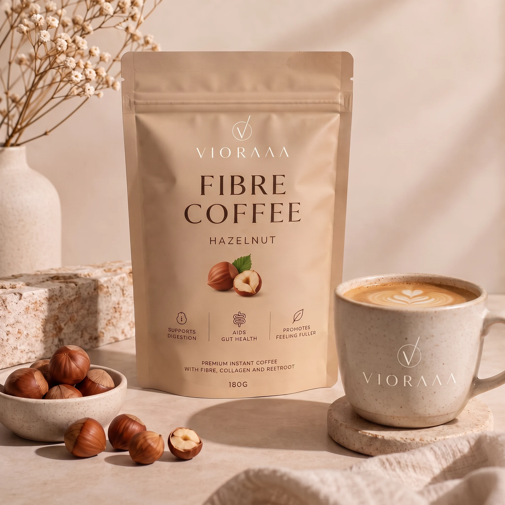 Fibre Coffee – Hazelnut